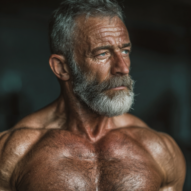 Grup de seniori practicând yoga